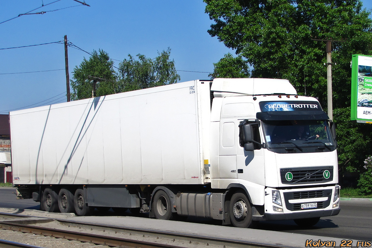 Алтайский край, № Е 759 ТВ 22 — Volvo ('2008) FH.460 Алтайский край, № Е 759 ТВ 22 — Volvo ('2008) FH.460