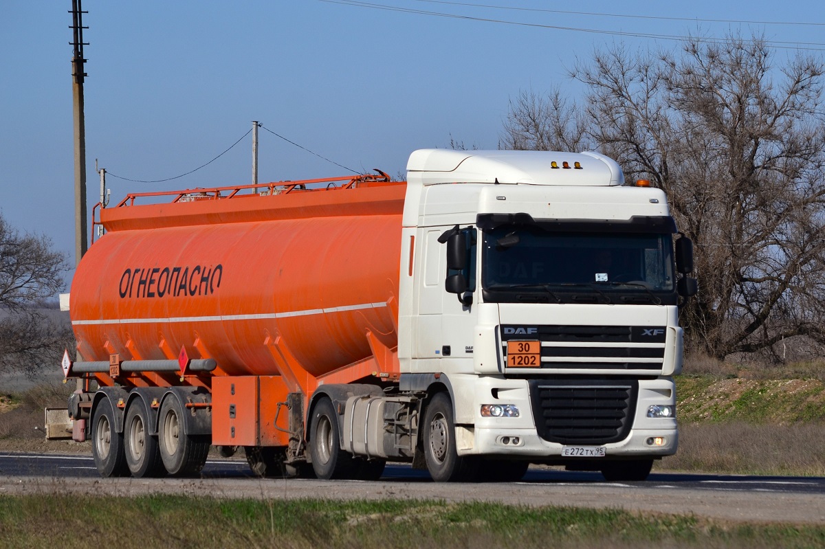 Чечня, № Е 272 ТХ 95 — DAF XF105 FT