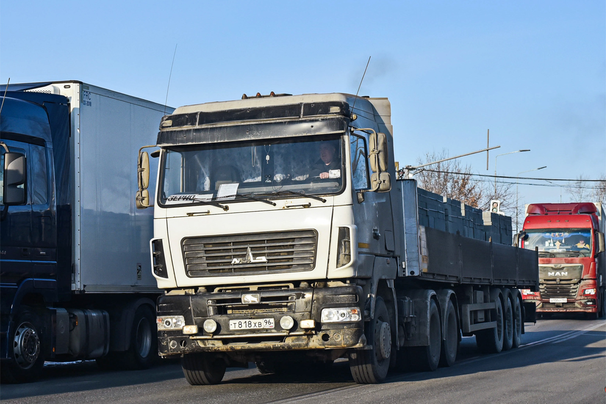 Свердловская область, № Т 818 ХВ 96 — МАЗ-6430A9 Свердловская область, № Т 818 ХВ 96 — МАЗ-6430A9
