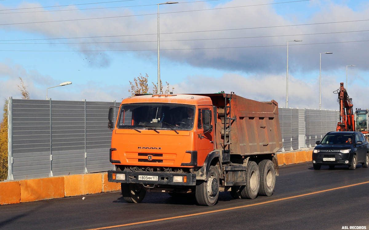 Ленинградская область, № Т 805 ММ 177 — КамАЗ-65115 [651150]