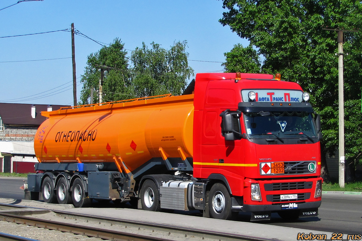 Новосибирская область, № А 389 КУ 154 — Volvo ('2002) FH12.440 Новосибирская область, № А 389 КУ 154 — Volvo ('2002) FH12.440