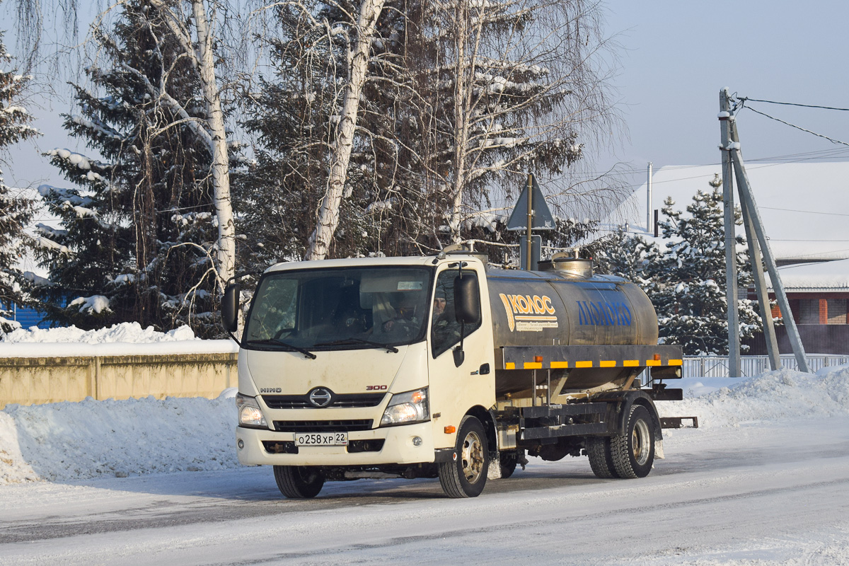 Алтайский край, № О 258 ХР 22 — Hino (общая модель)