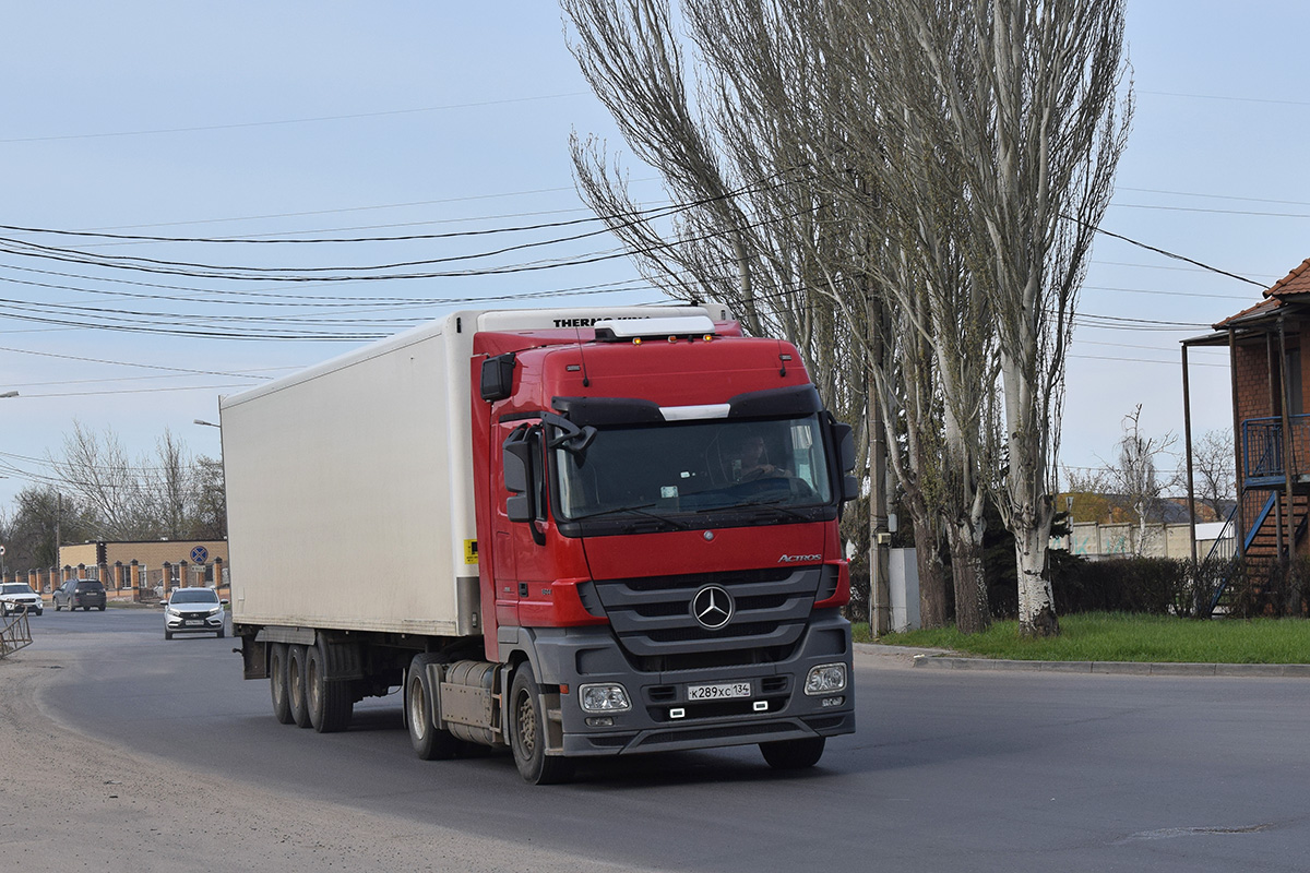 Волгоградская область, № К 289 ХС 134 — Mercedes-Benz Actros '09 1844 [Z9M]