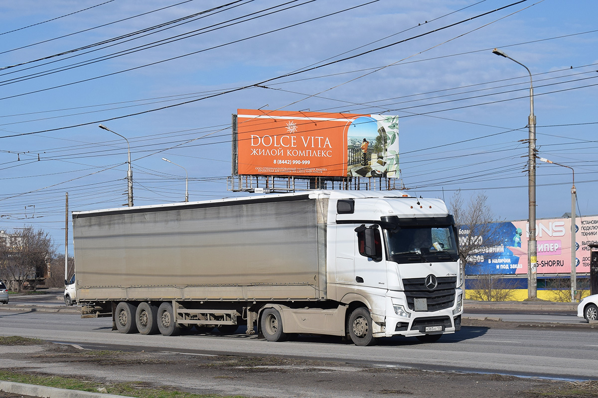 Волгоградская область, № К 383 АЕ 134 — Mercedes-Benz Actros '18 1845 [Z9M]