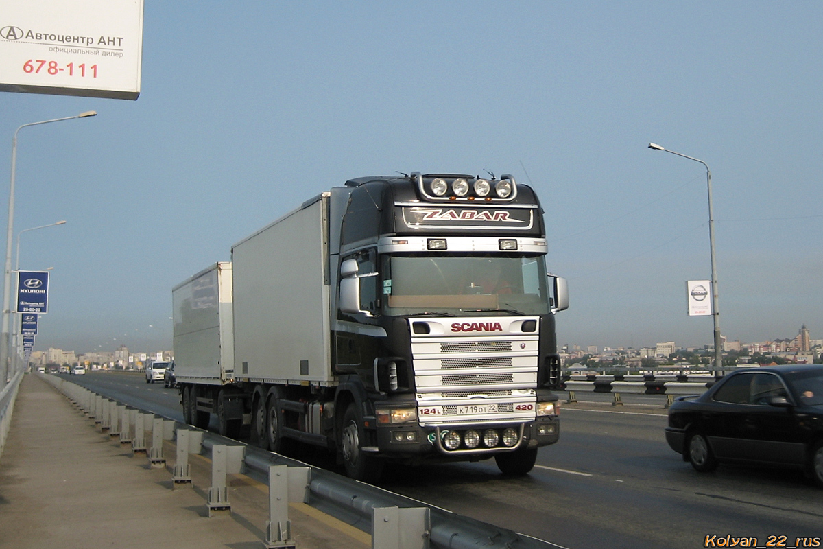 Алтайский край, № К 719 ОТ 22 — Scania ('1996) R124L