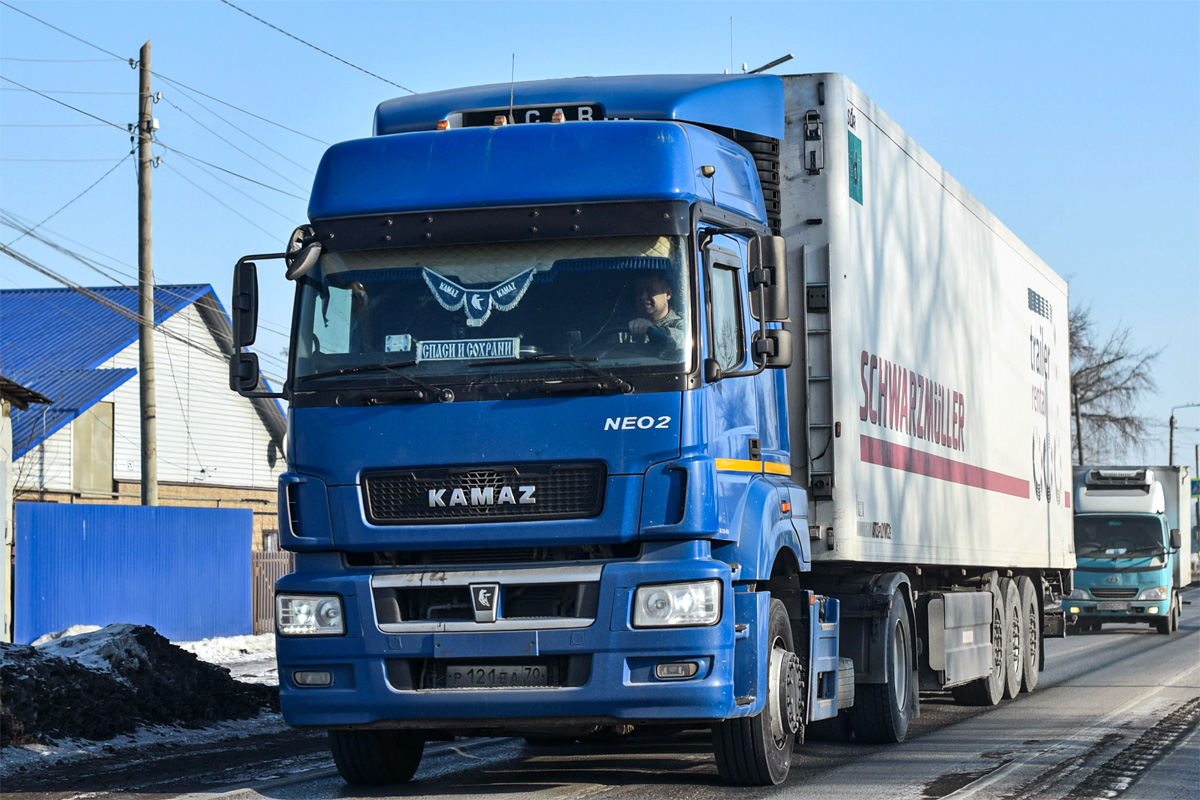 Томская область, № Р 121 ЕА 70 — КамАЗ-5490-S5(87) Томская область, № Р 121 ЕА 70 — КамАЗ-5490-S5(87)