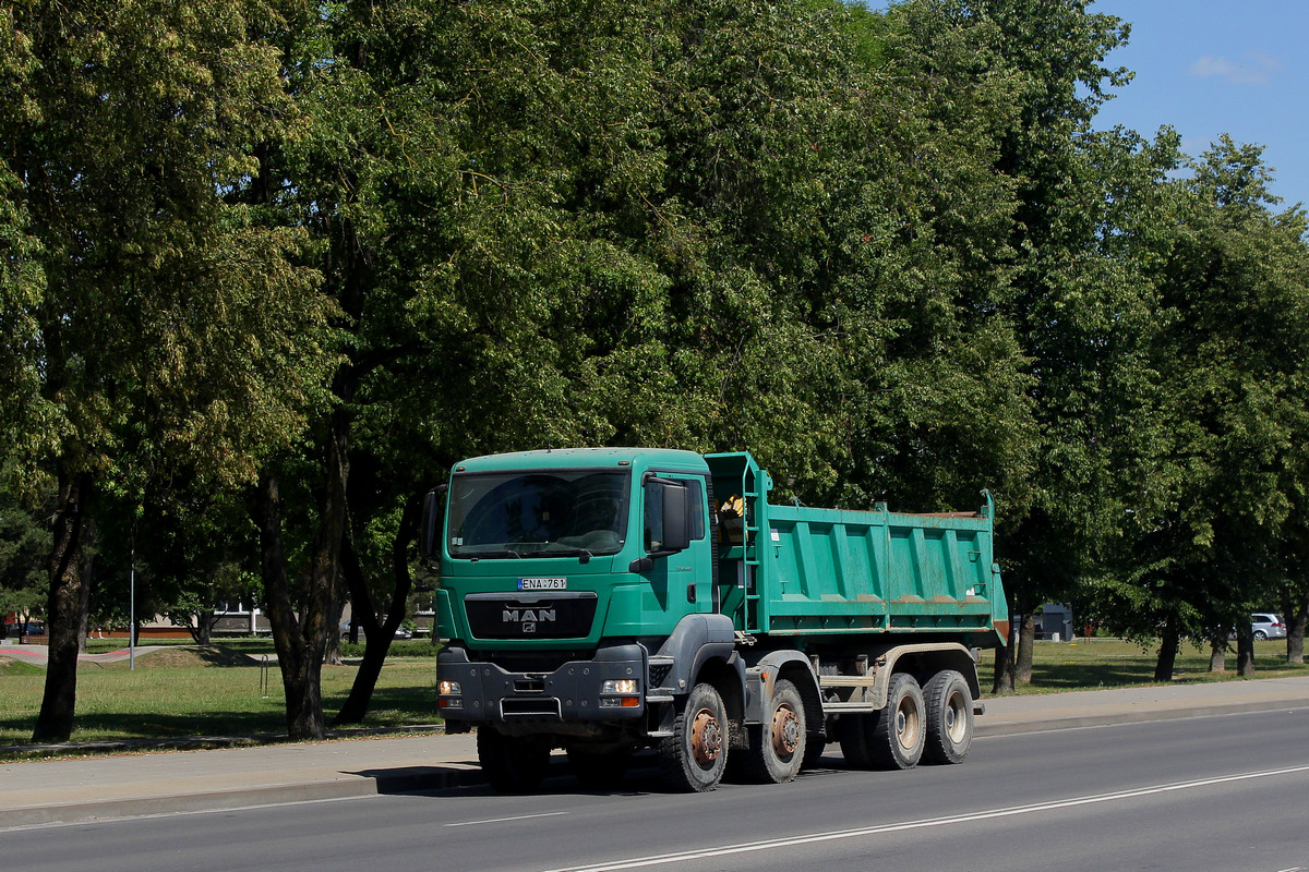 Литва, № ENA 761 — MAN TGS ('2007) 41.440
