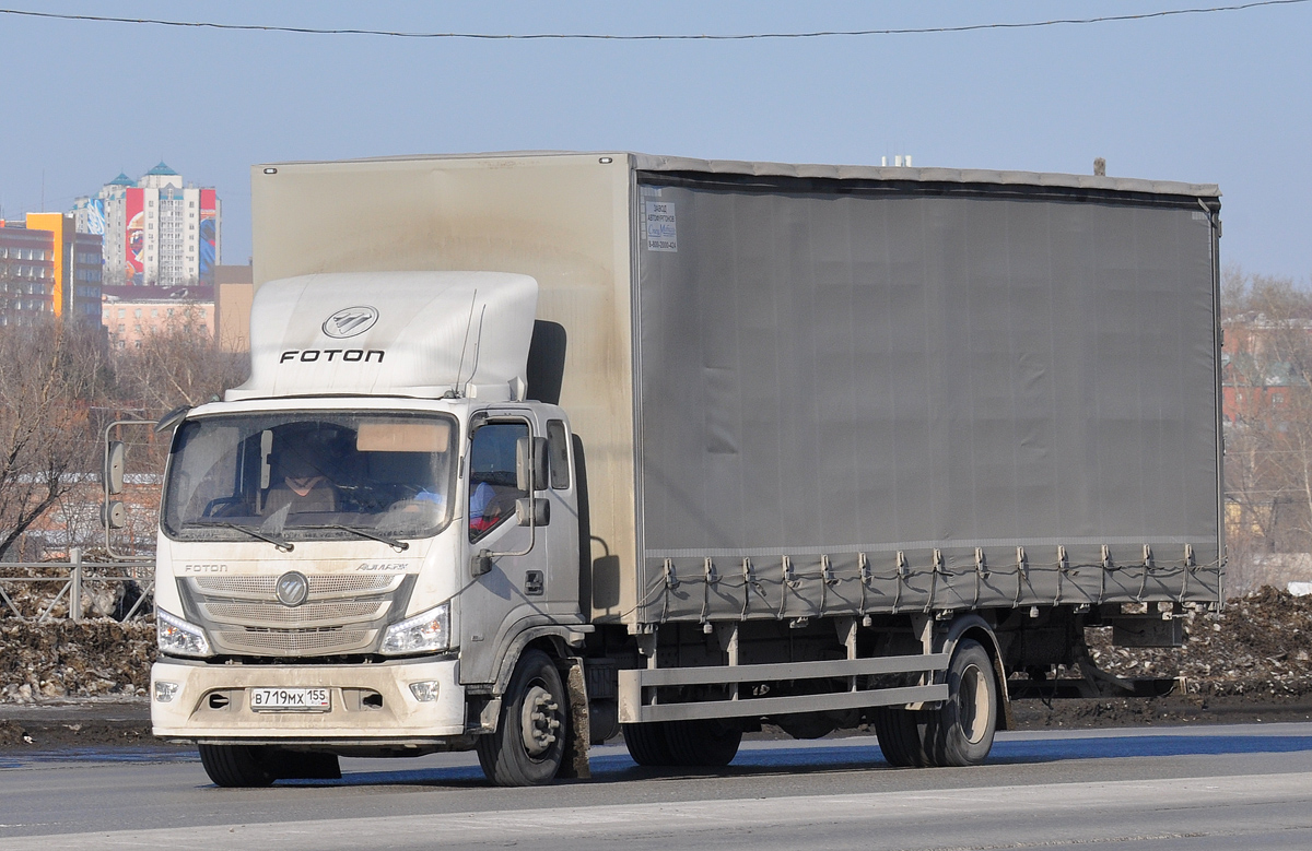 Омская область, № В 719 МХ 155 — Foton Aumark S120 BJ1128