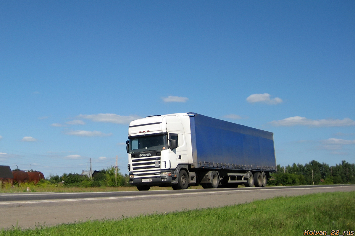 Алтайский край, № Е 258 РС 22 — Scania ('1996) R124L Алтайский край, № Е 258 РС 22 — Scania ('1996) R124L