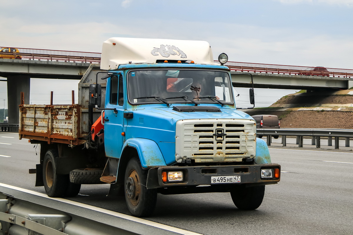 Ленинградская область, № В 495 НЕ 47 — ЗИЛ-433110
