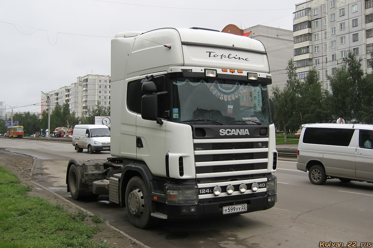 Алтайский край, № У 599 УУ 22 — Scania ('1996) R124L Алтайский край, № У 599 УУ 22 — Scania ('1996) R124L