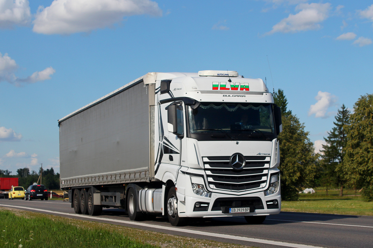 Болгария, № EB 3939 BP — Mercedes-Benz Actros ('2011) 1851 Болгария, № EB 3939 BP — Mercedes-Benz Actros ('2011) 1851