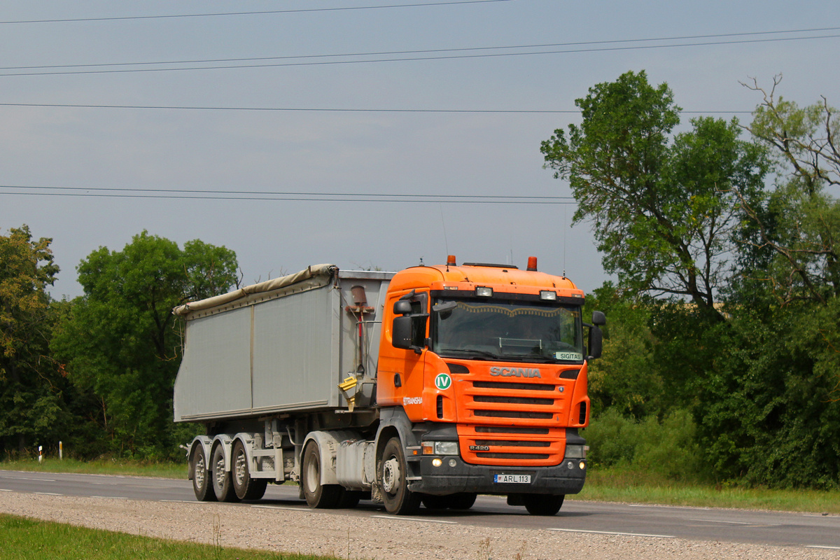 Литва, № ARL 113 — Scania ('2004) R420 Литва, № ARL 113 — Scania ('2004) R420