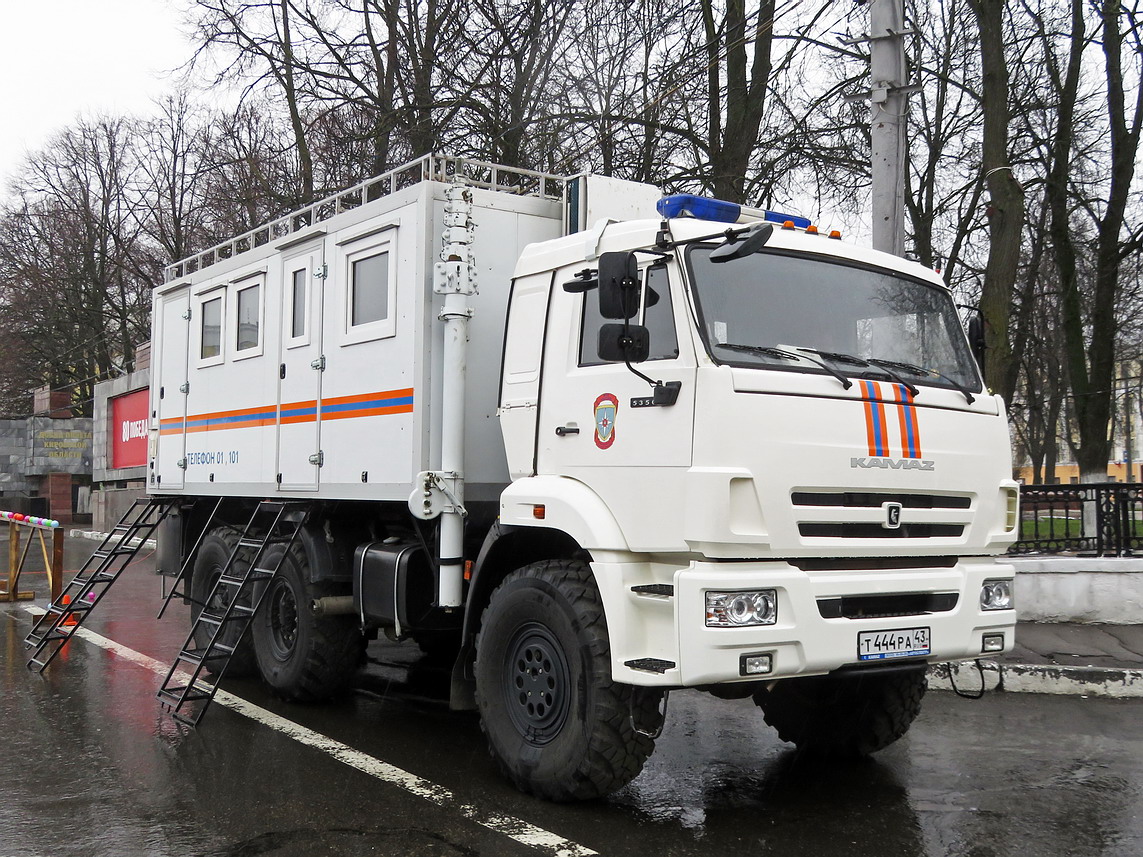 Кировская область, № Т 444 РА 43 — КамАЗ-5350-42