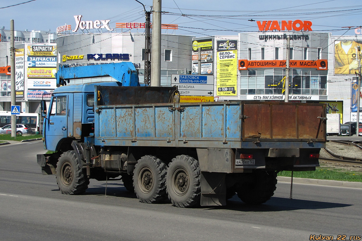 Алтайский край, № А 478 АХ 122 — КамАЗ-4310 Алтайский край, № А 478 АХ 122 — КамАЗ-4310