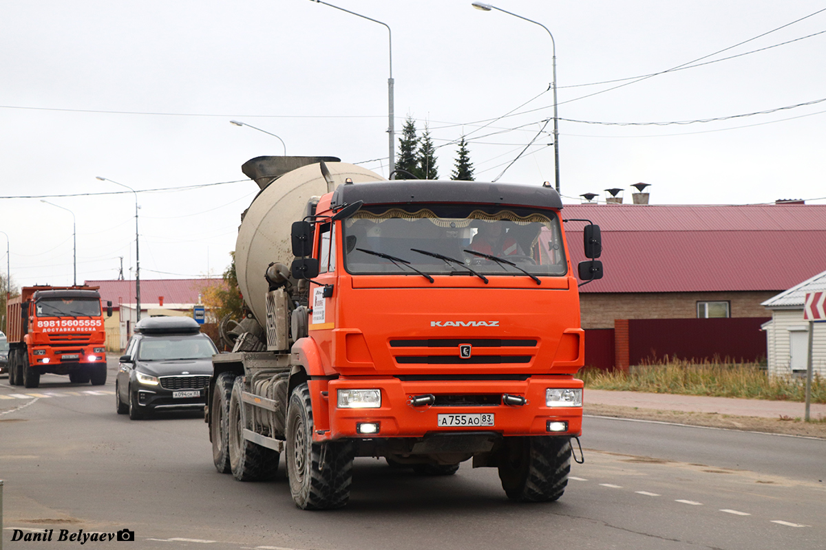 Ненецкий автономный округ, № А 755 АО 83 — КамАЗ-43118-50 Ненецкий автономный округ, № А 755 АО 83 — КамАЗ-43118-50