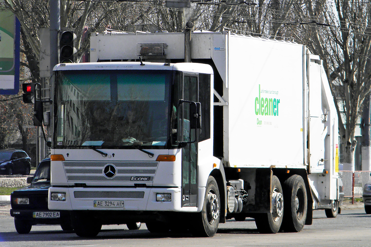 Днепропетровская область, № АЕ 3294 АЕ — Mercedes-Benz Econic Днепропетровская область, № АЕ 3294 АЕ — Mercedes-Benz Econic