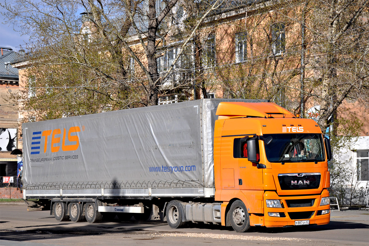 Смоленская область, № М 887 ОУ 67 — MAN TGX ('2012) 18.480 Смоленская область, № М 887 ОУ 67 — MAN TGX ('2012) 18.480