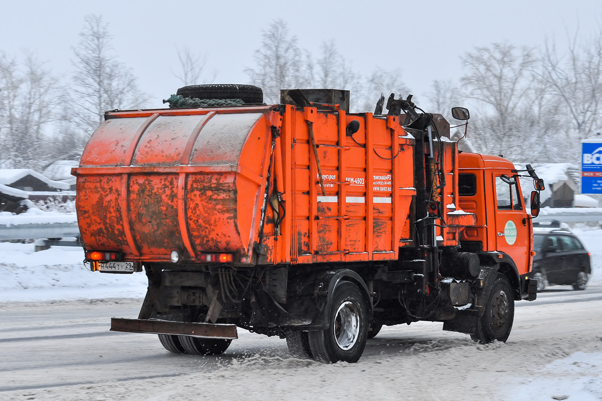 Архангельская область, № Н 444 ТУ 29 — КамАЗ-43253-A3(96)