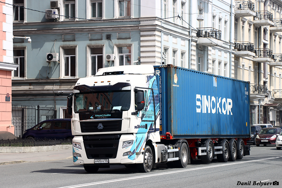 Приморский край, № Н 420 ХН 125 — Sitrak C7H ZZ4186 Приморский край, № Н 420 ХН 125 — Sitrak C7H ZZ4186