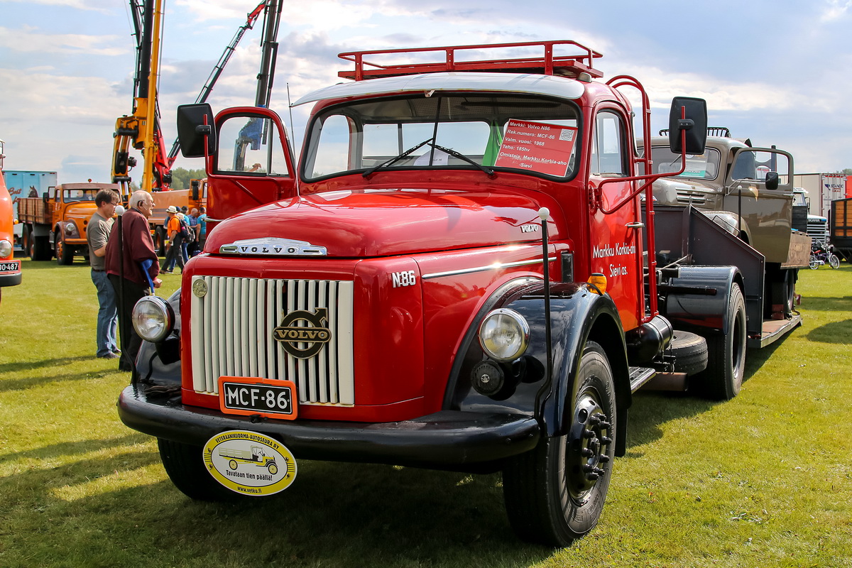 Финляндия, № MCF-86 — Volvo N86; Финляндия — Power Truck Show 2019 Финляндия, № MCF-86 — Volvo N86; Финляндия — Power Truck Show 2019