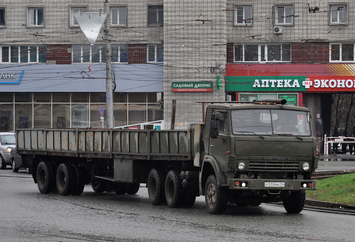Новосибирская область, № Т 559 МК 54 — КамАЗ-54112 Новосибирская область, № Т 559 МК 54 — КамАЗ-54112
