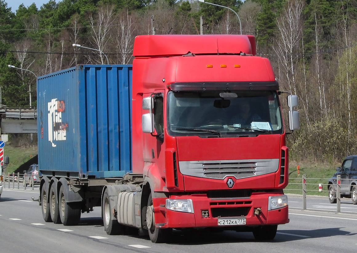 Москва, № С 212 КА 777 — Renault Premium ('2006) [X9P]