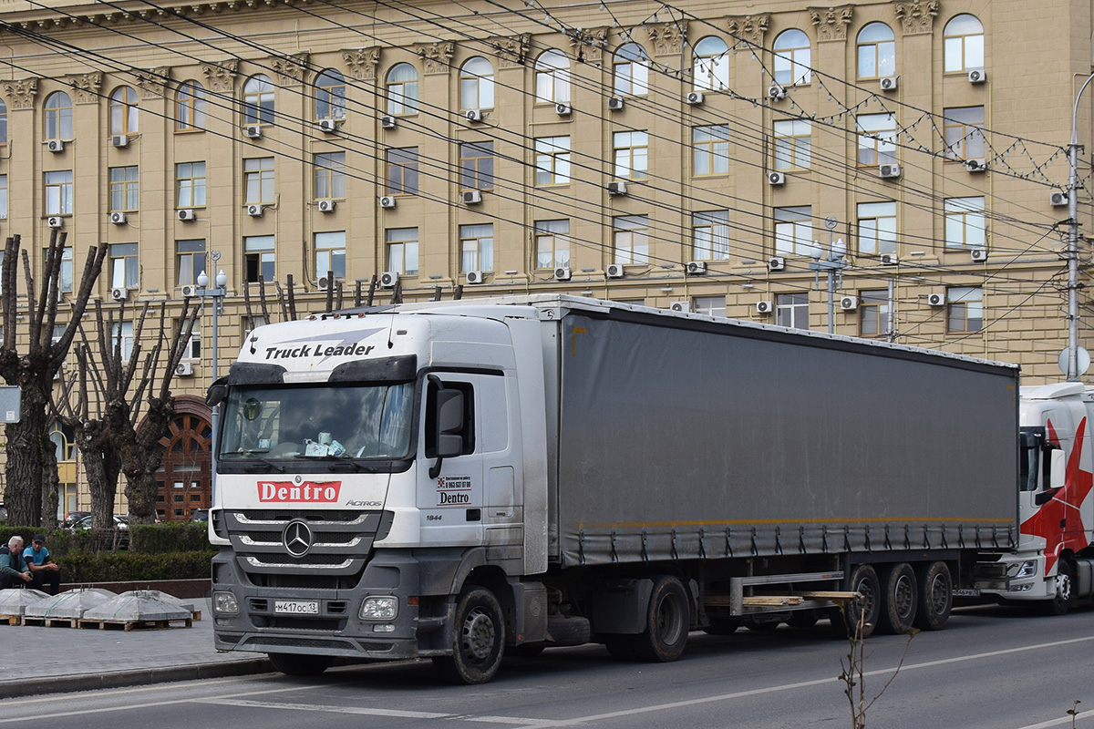 Мордовия, № М 417 ОС 13 — Mercedes-Benz Actros '09 1844 [Z9M]