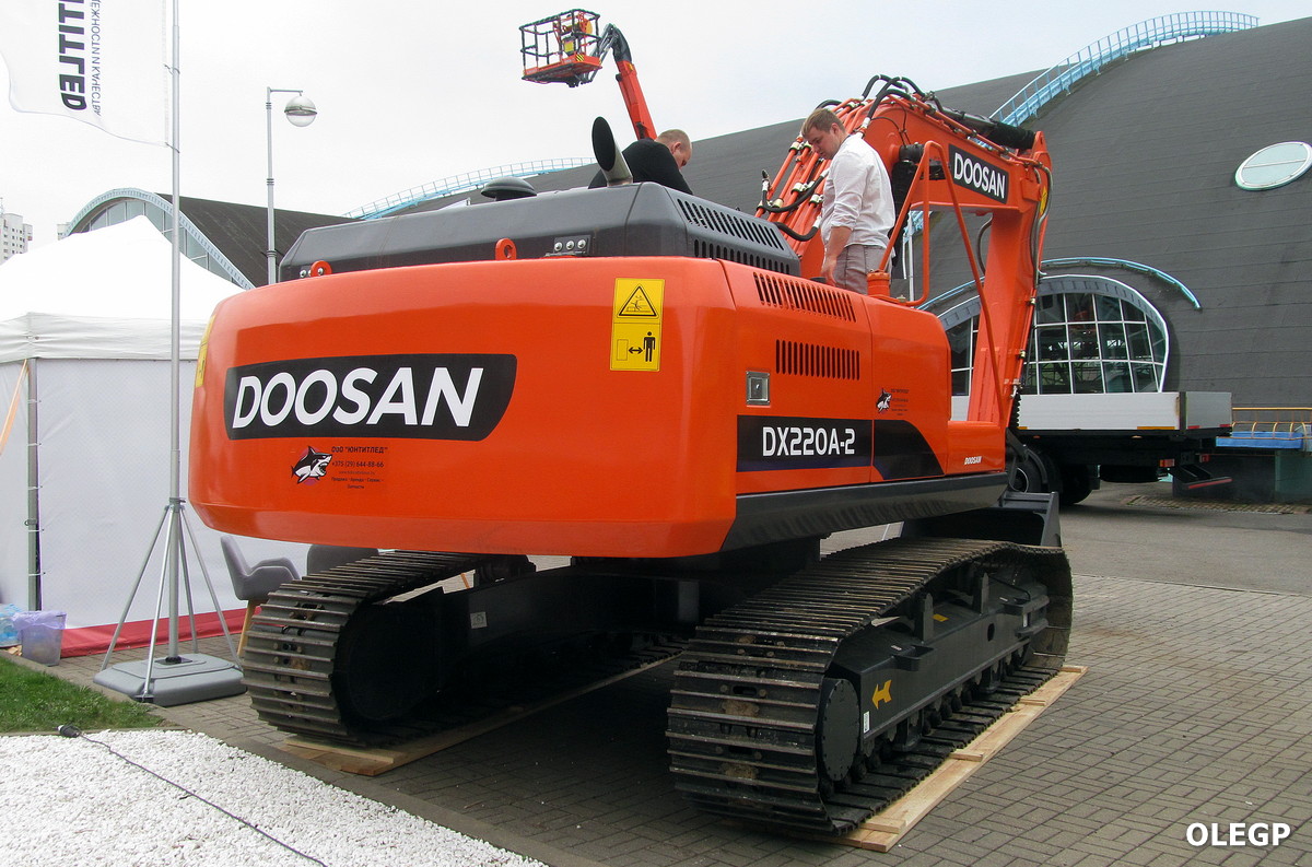 Минск, № (BY-7) Б/Н СТ 0496 — Doosan (общая модель); Минск — Новая спецтехника; Минск — Выставка "Будпрагрэс-2025"