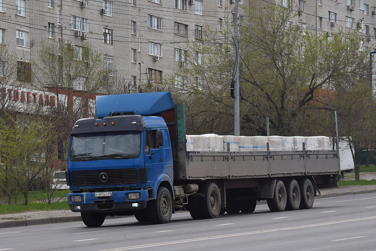 Волгоградская область, № Р 491 ЕР 34 — Mercedes-Benz NG (общ. мод.) Волгоградская область, № Р 491 ЕР 34 — Mercedes-Benz NG (общ. мод.)