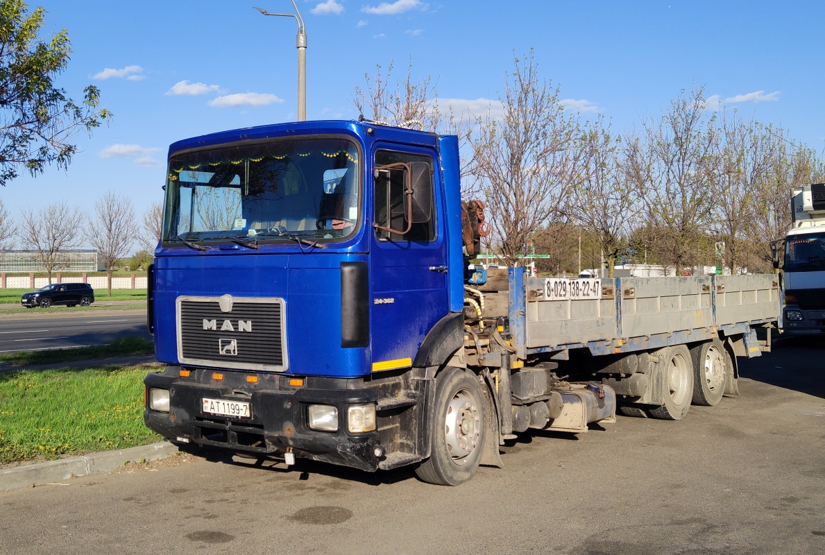 Минск, № АТ 1199-7 — MAN F8 (общая модель) Минск, № АТ 1199-7 — MAN F8 (общая модель)