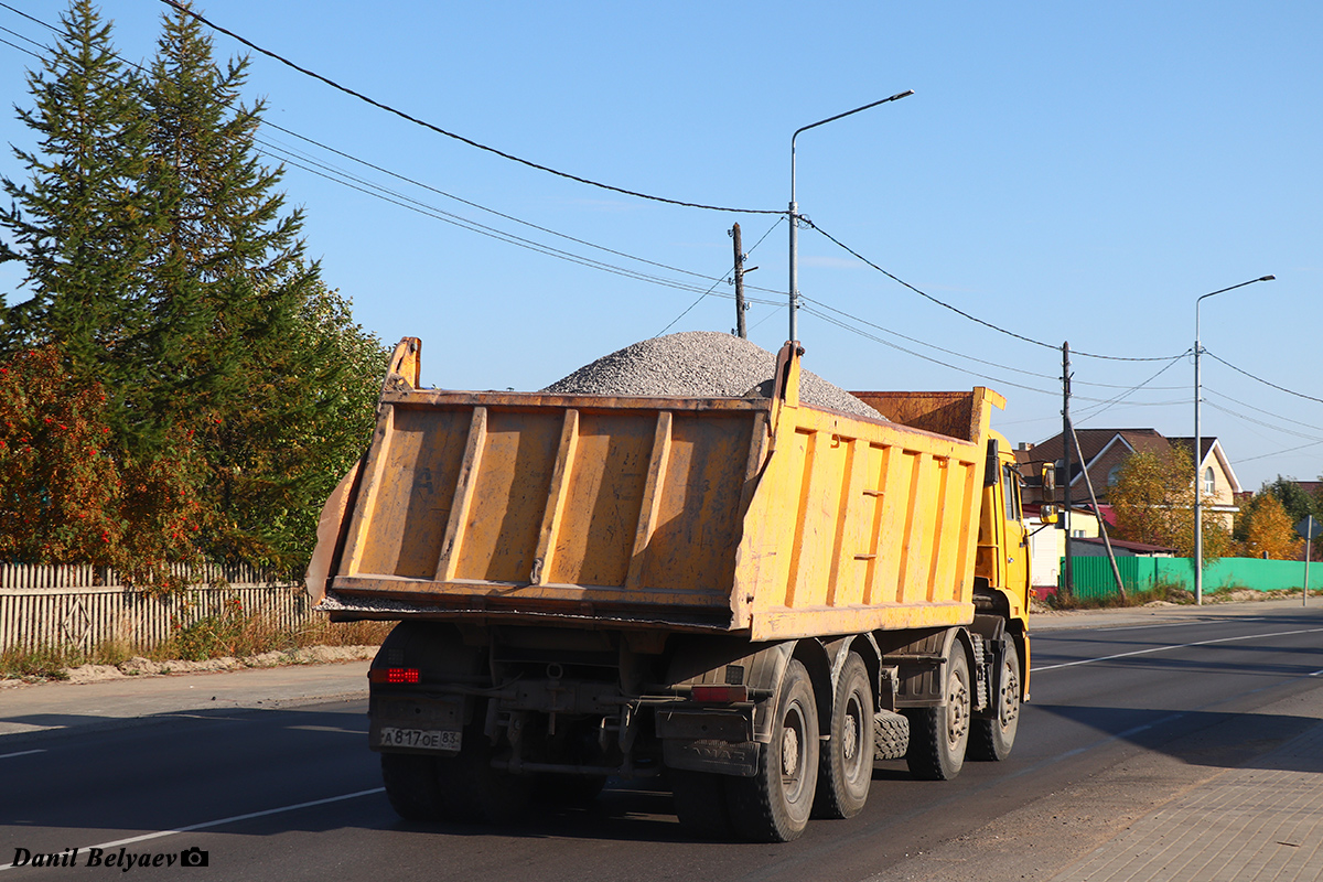 Ненецкий автономный округ, № А 817 ОЕ 83 — КамАЗ-65201-60 Ненецкий автономный округ, № А 817 ОЕ 83 — КамАЗ-65201-60