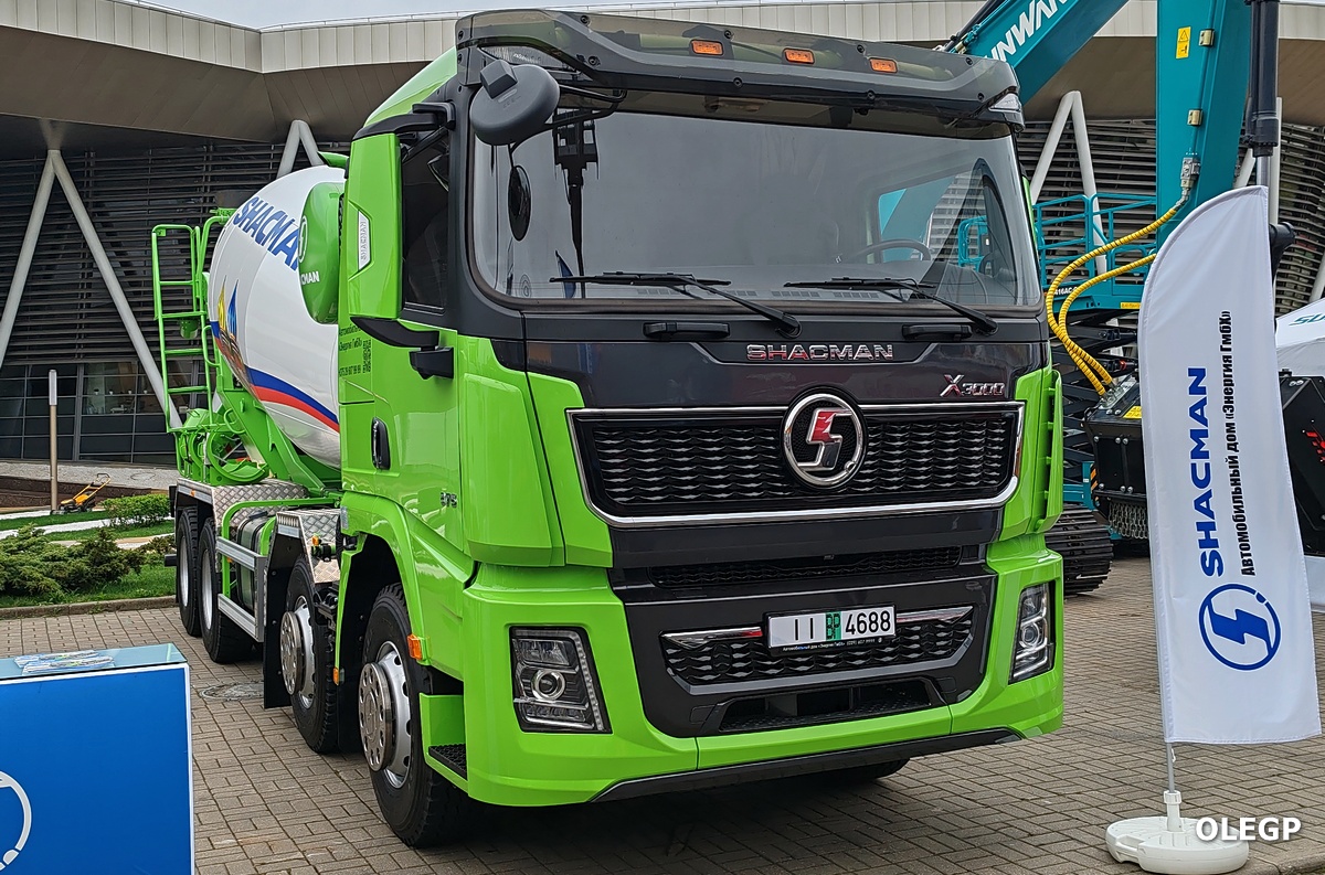 Минск, № ІІ ВР 4688 — Shaanxi Shacman X3000 SX5318; Минск — Новые автомобили; Минск — Выставка "Будпрагрэс-2025"