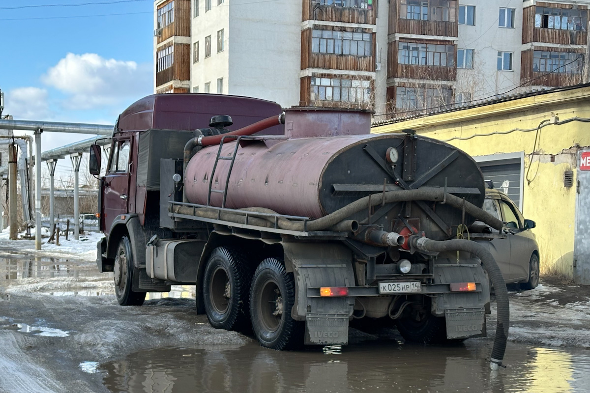 Саха (Якутия), № К 025 НР 14 — КамАЗ-5410