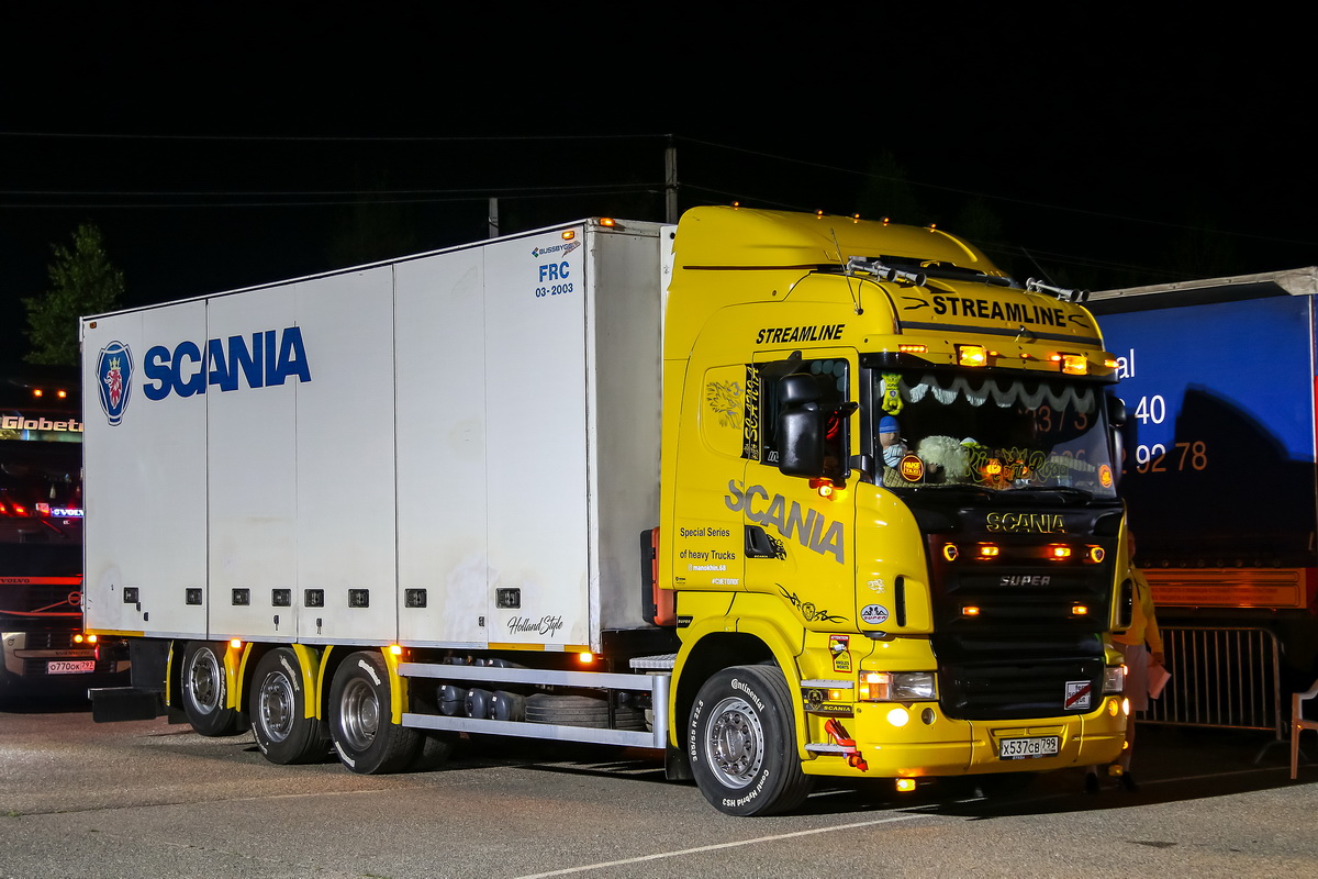 Москва, № Х 537 СВ 799 — Scania ('2004) R420; Московская область — Фестиваль TruckDay 2024 — июнь Москва, № Х 537 СВ 799 — Scania ('2004) R420; Московская область — Фестиваль TruckDay 2024 — июнь