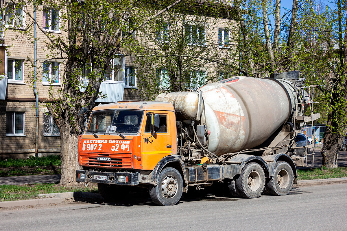Свердловская область, № Х 596 ВУ 96 — КамАЗ-53229-02 [53229C]