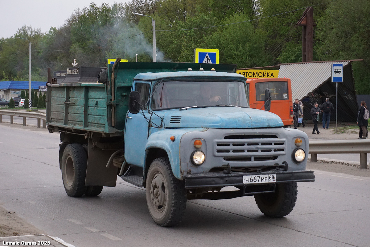 Тамбовская область, № Н 667 МР 68 — ЗИЛ-130 (общая модель) Тамбовская область, № Н 667 МР 68 — ЗИЛ-130 (общая модель)