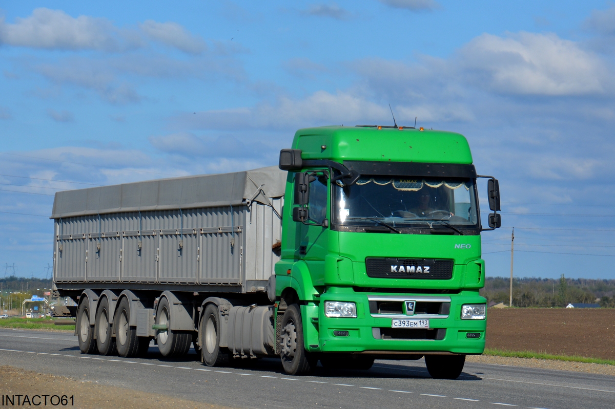 Краснодарский край, № С 393 ЕМ 193 — КамАЗ-5490-S5(87) Краснодарский край, № С 393 ЕМ 193 — КамАЗ-5490-S5(87)