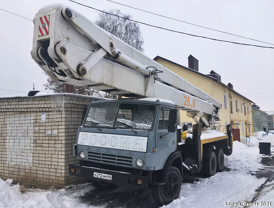 Тамбовская область, № Н 212 ММ 68 — КамАЗ-53213 Тамбовская область, № Н 212 ММ 68 — КамАЗ-53213