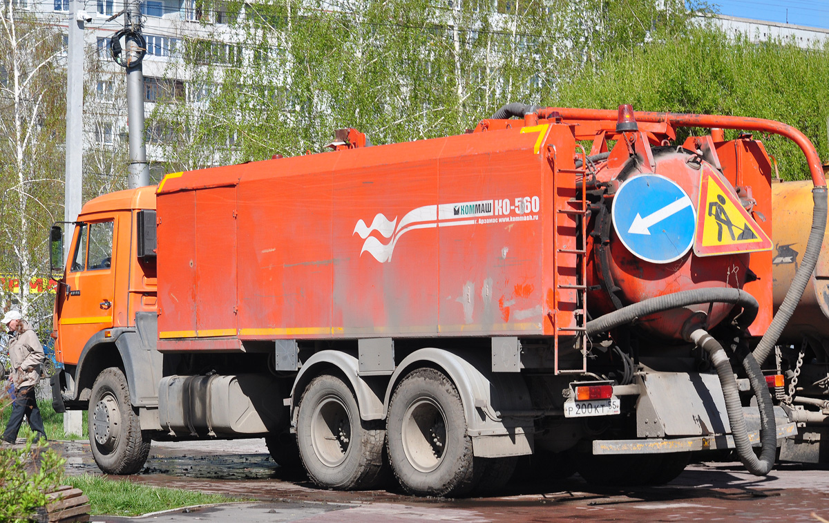 Омская область, № Р 200 КТ 55 — КамАЗ-65115-62