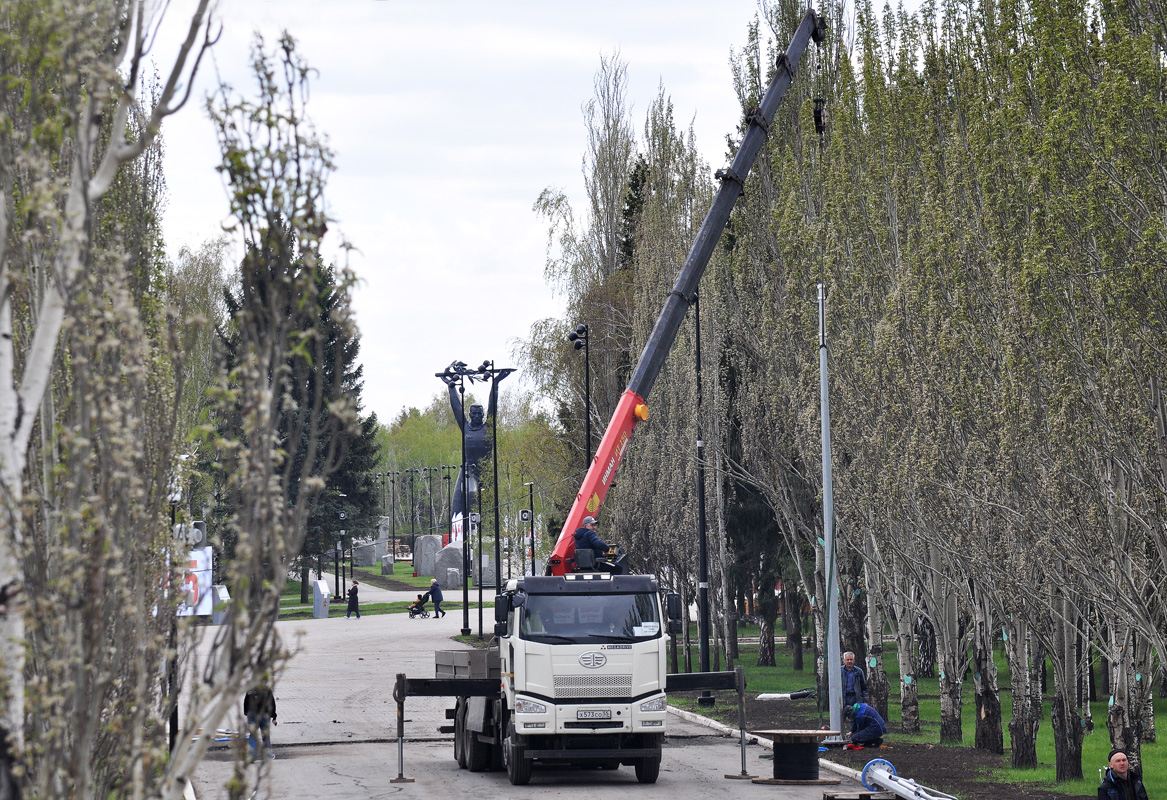 Омская область, № Х 573 СО 55 — FAW J6 CA3250