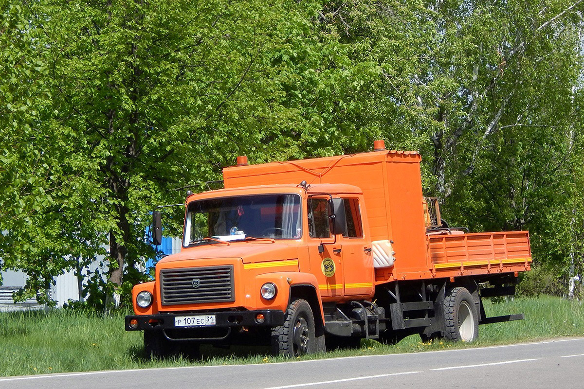 Белгородская область, № Р 107 ЕС 31 — ГАЗ-3309 Белгородская область, № Р 107 ЕС 31 — ГАЗ-3309
