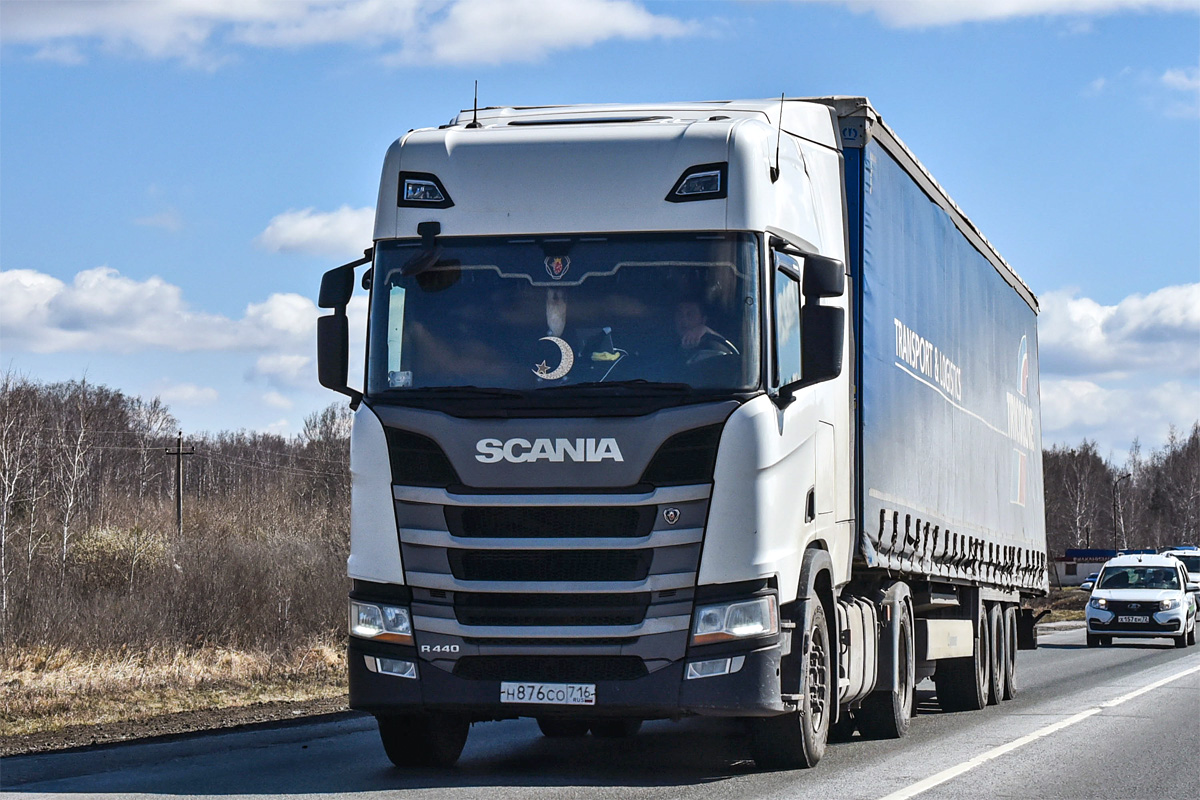 Татарстан, № Н 876 СО 716 — Scania ('2013) R440 Татарстан, № Н 876 СО 716 — Scania ('2013) R440