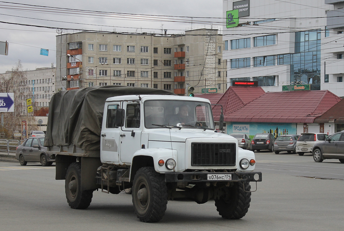 Челябинская область, № Х 076 НС 174 — ГАЗ-3308 «Садко»