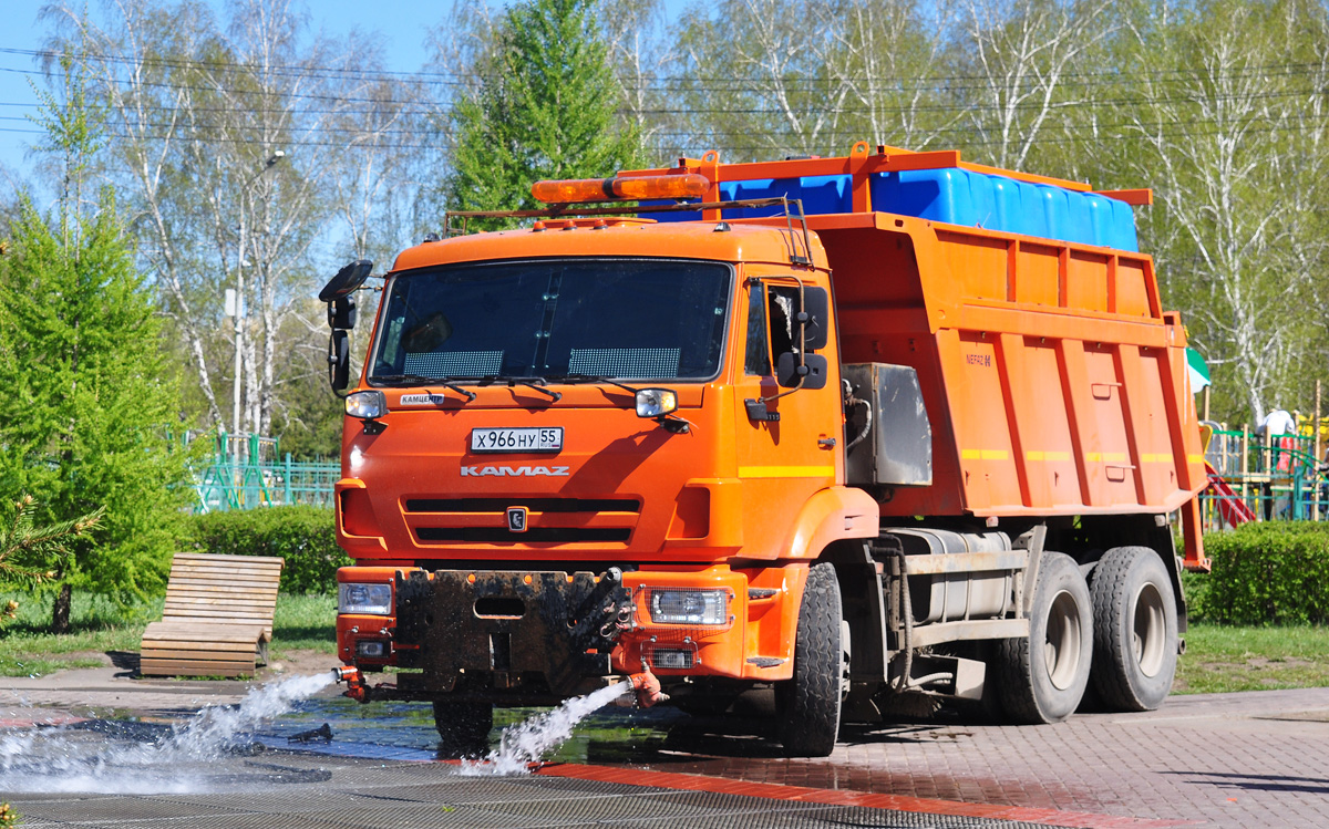 Омская область, № Х 966 НУ 55 — КамАЗ-65115-A5(48) Омская область, № Х 966 НУ 55 — КамАЗ-65115-A5(48)