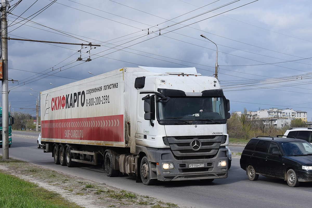 Москва, № Р 914 ВМ 977 — Mercedes-Benz Actros '09 1844 [Z9M]