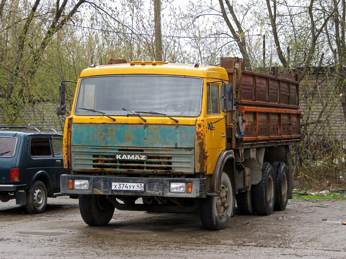 Кировская область, № Х 374 УУ 43 — КамАЗ-5320 Кировская область, № Х 374 УУ 43 — КамАЗ-5320