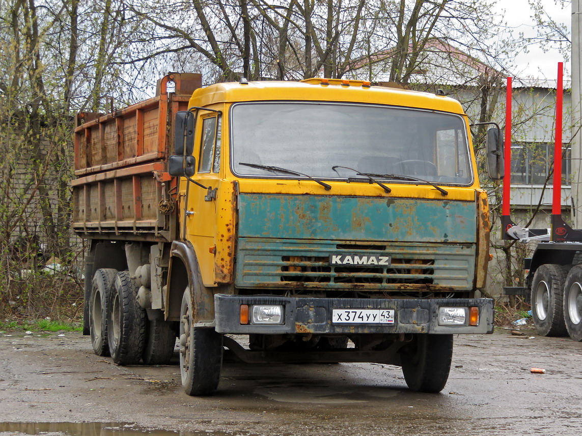 Кировская область, № Х 374 УУ 43 — КамАЗ-5320 Кировская область, № Х 374 УУ 43 — КамАЗ-5320