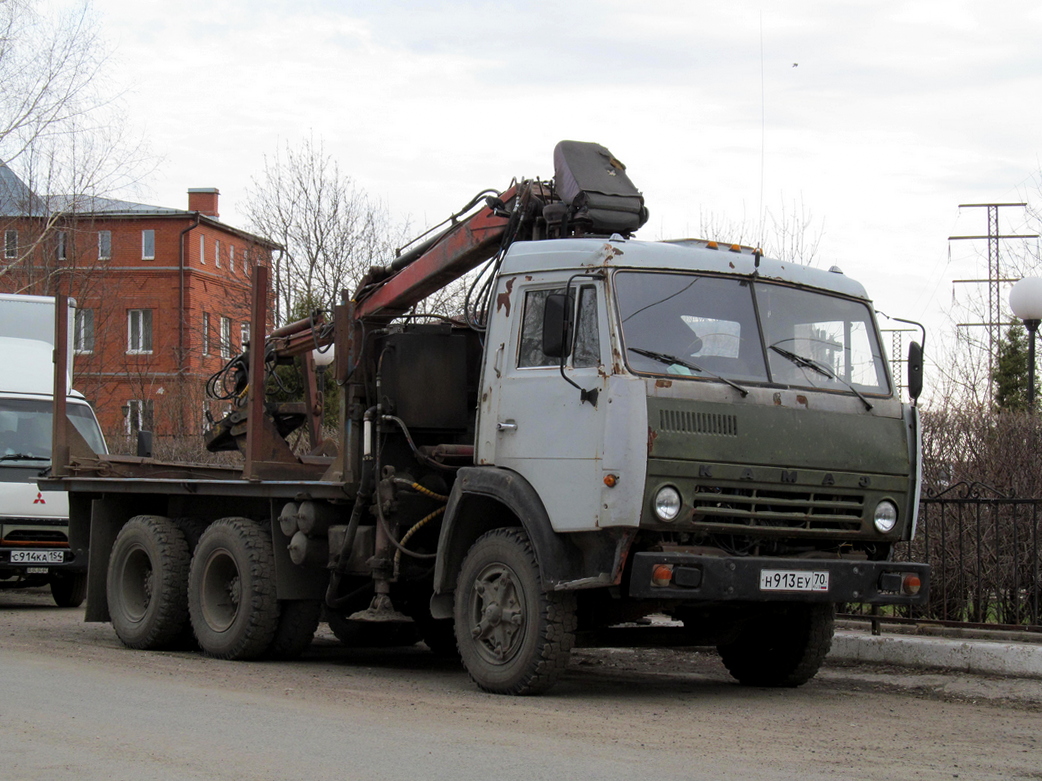 Томская область, № Н 913 ЕУ 70 — КамАЗ-5320 Томская область, № Н 913 ЕУ 70 — КамАЗ-5320