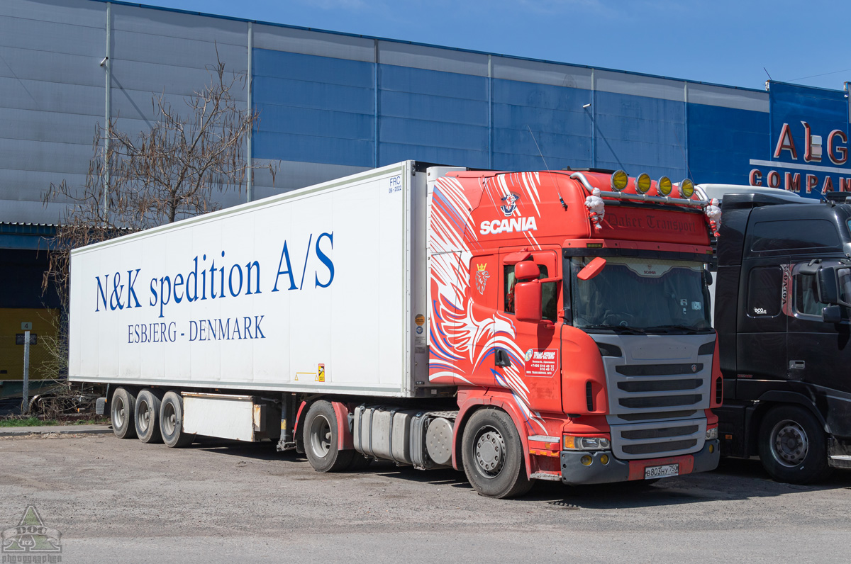 Московская область, № В 803 НУ 750 — Scania ('2009) G420